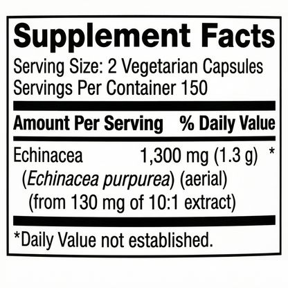 Echinacea & Goldenseal (150 capsules)